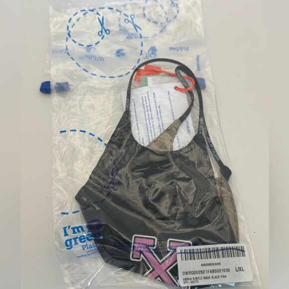 Off white L/XL Unisex Face Mask - Picture 3 of 7